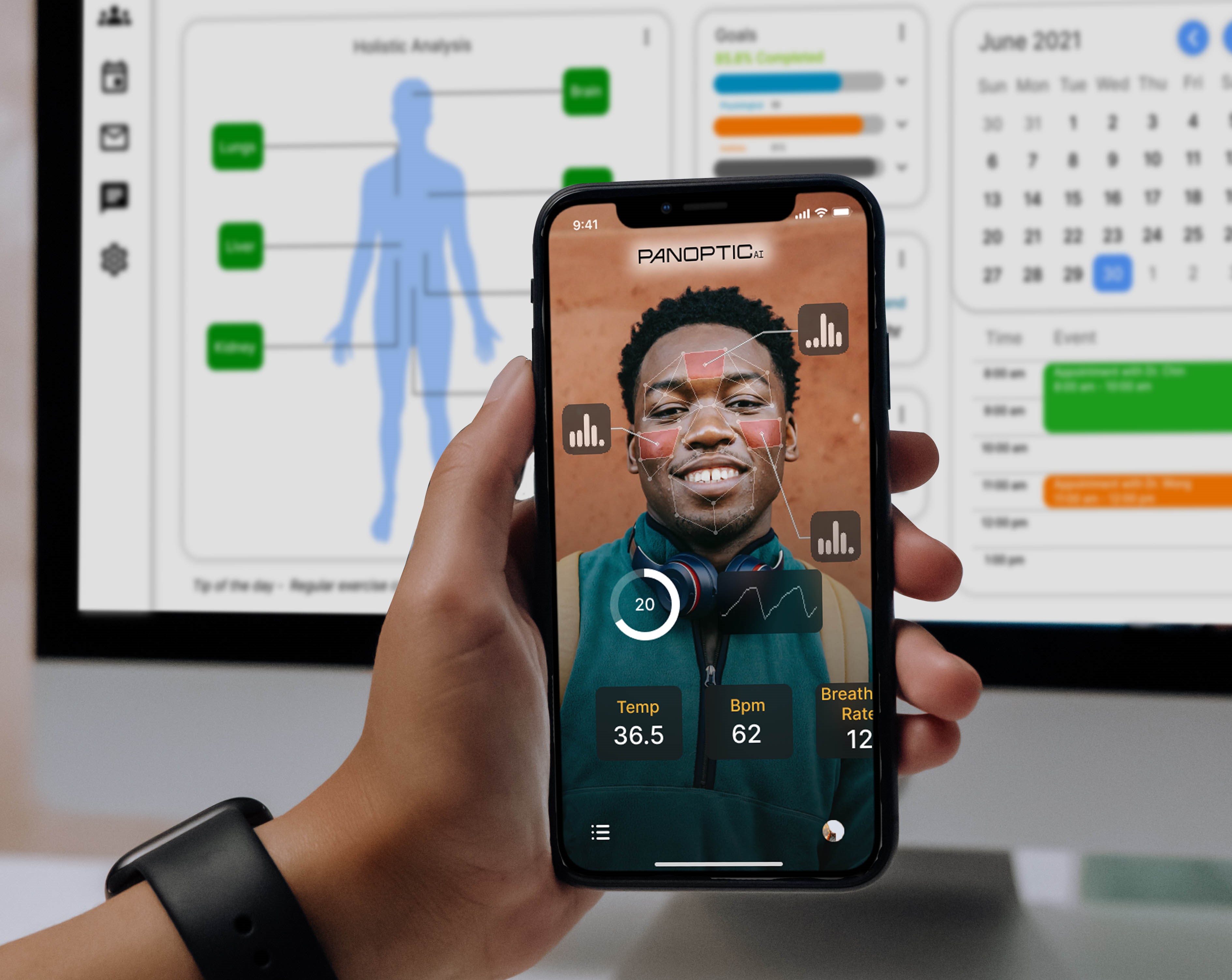Health tracking app