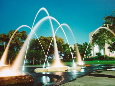 One-World-Fountain