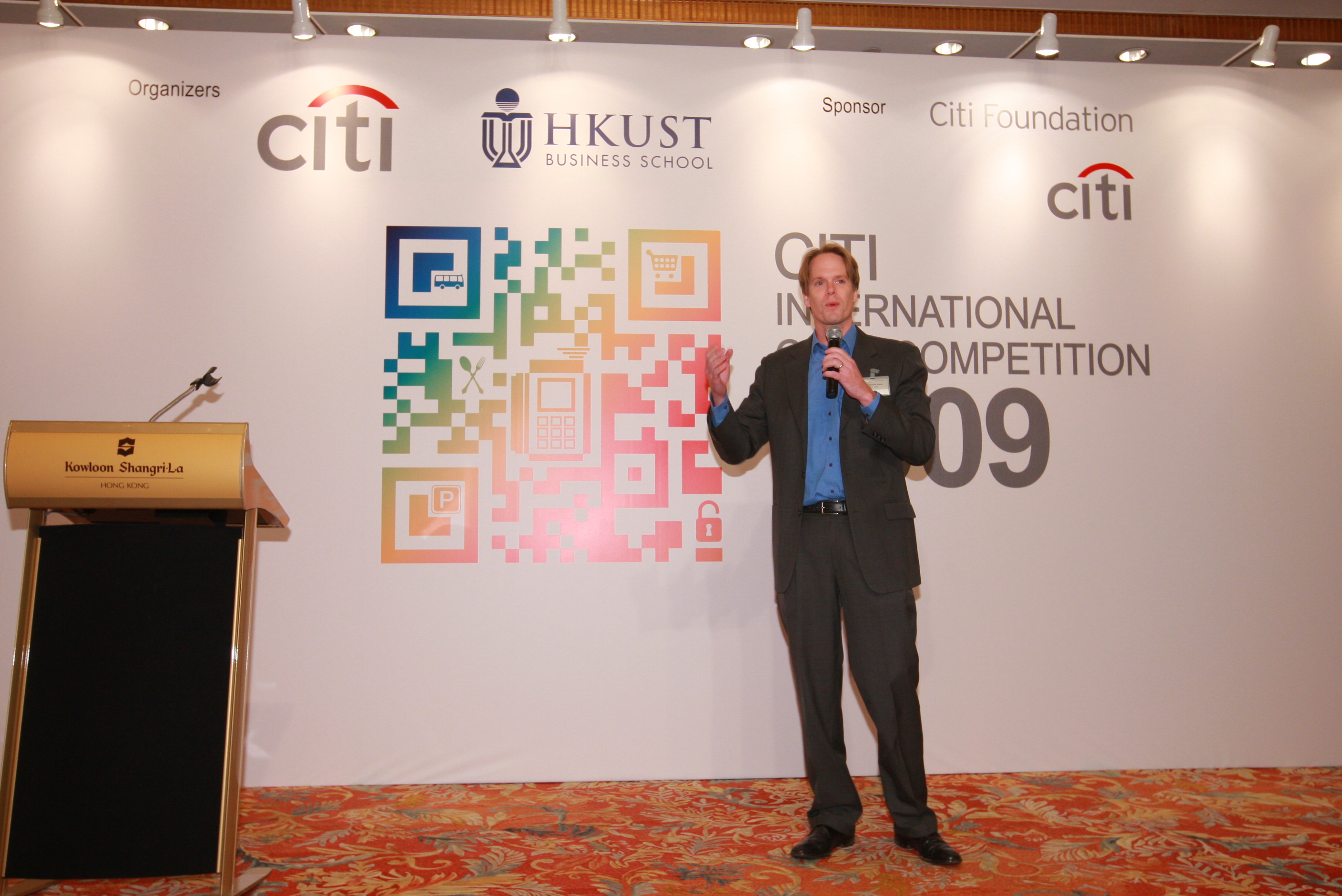  Prof Stephen Nason, Head Judge of the Citi International Case Competition.