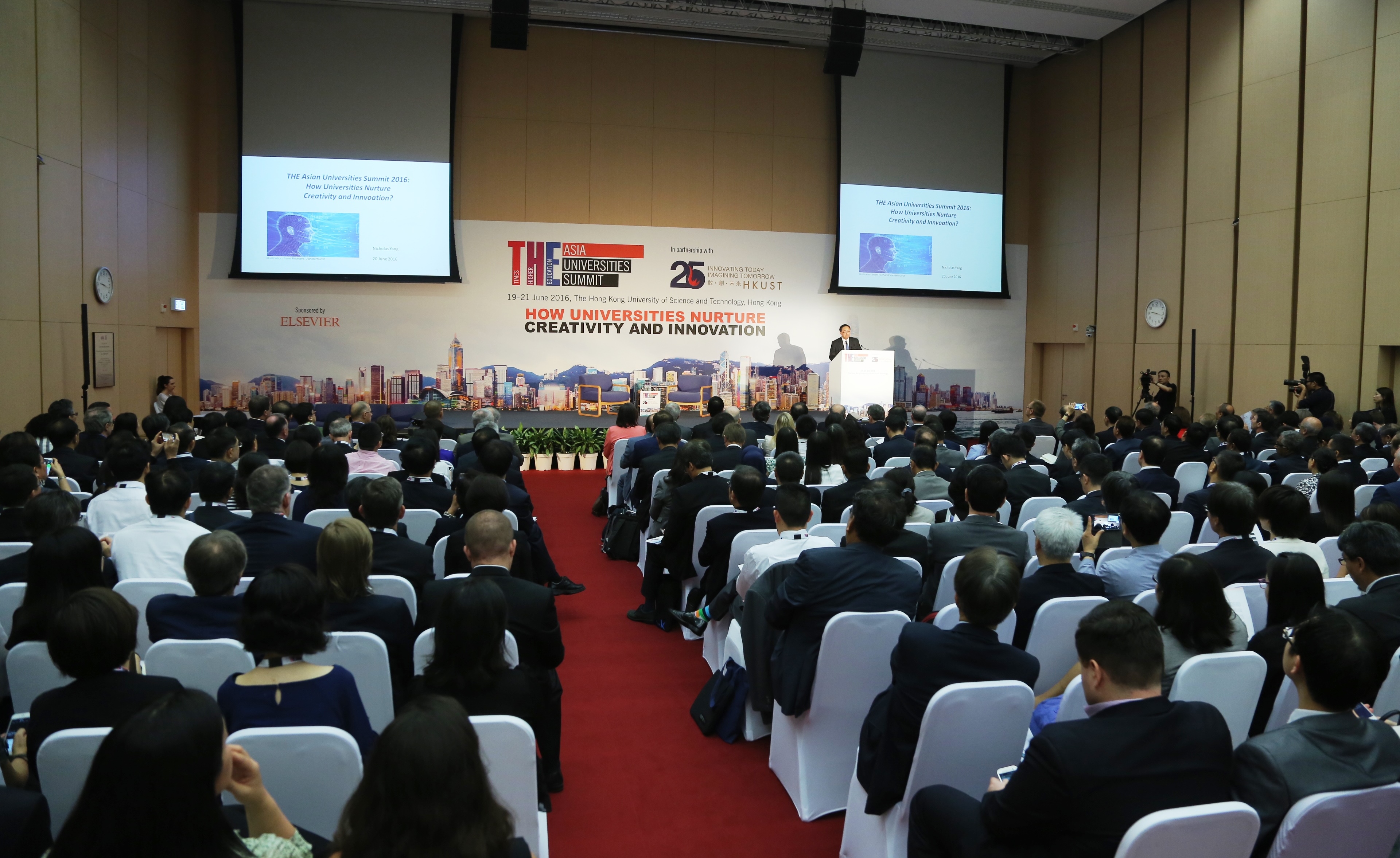  The two-day summit is held for the first time and hosted by HKUST on its Hong Kong campus