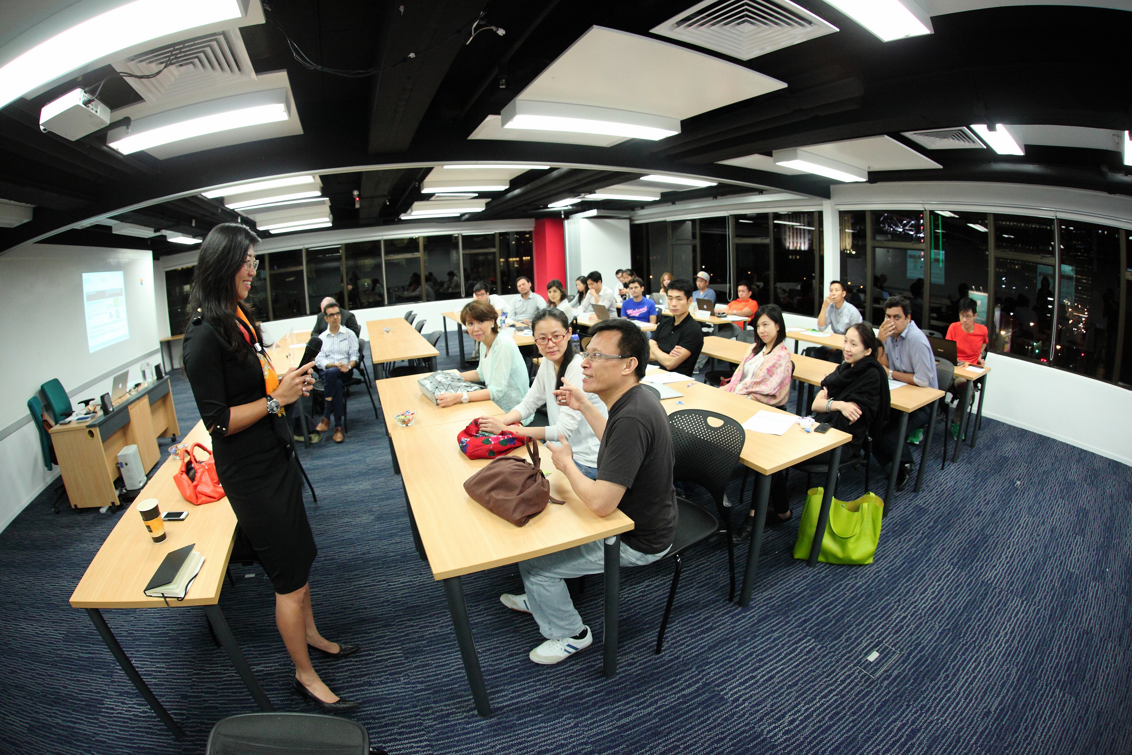 The course invites social entrepreneurs and industry experts to share their real-life experiences to help students better understand the need in the community.