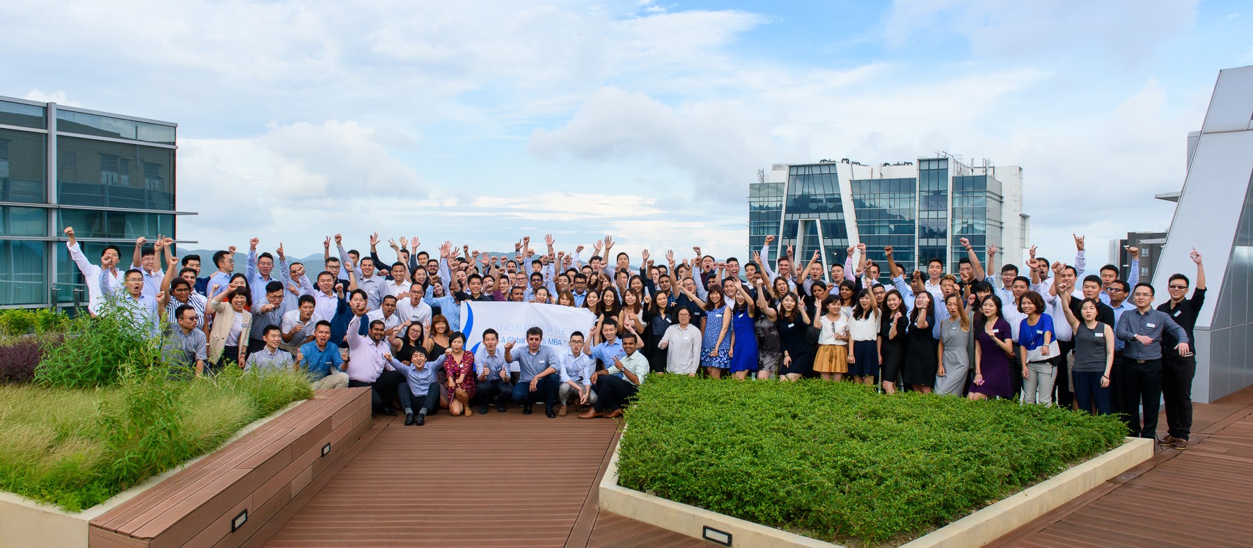 The new intake of 2017 full-time MBA represents a highly international mix of students.