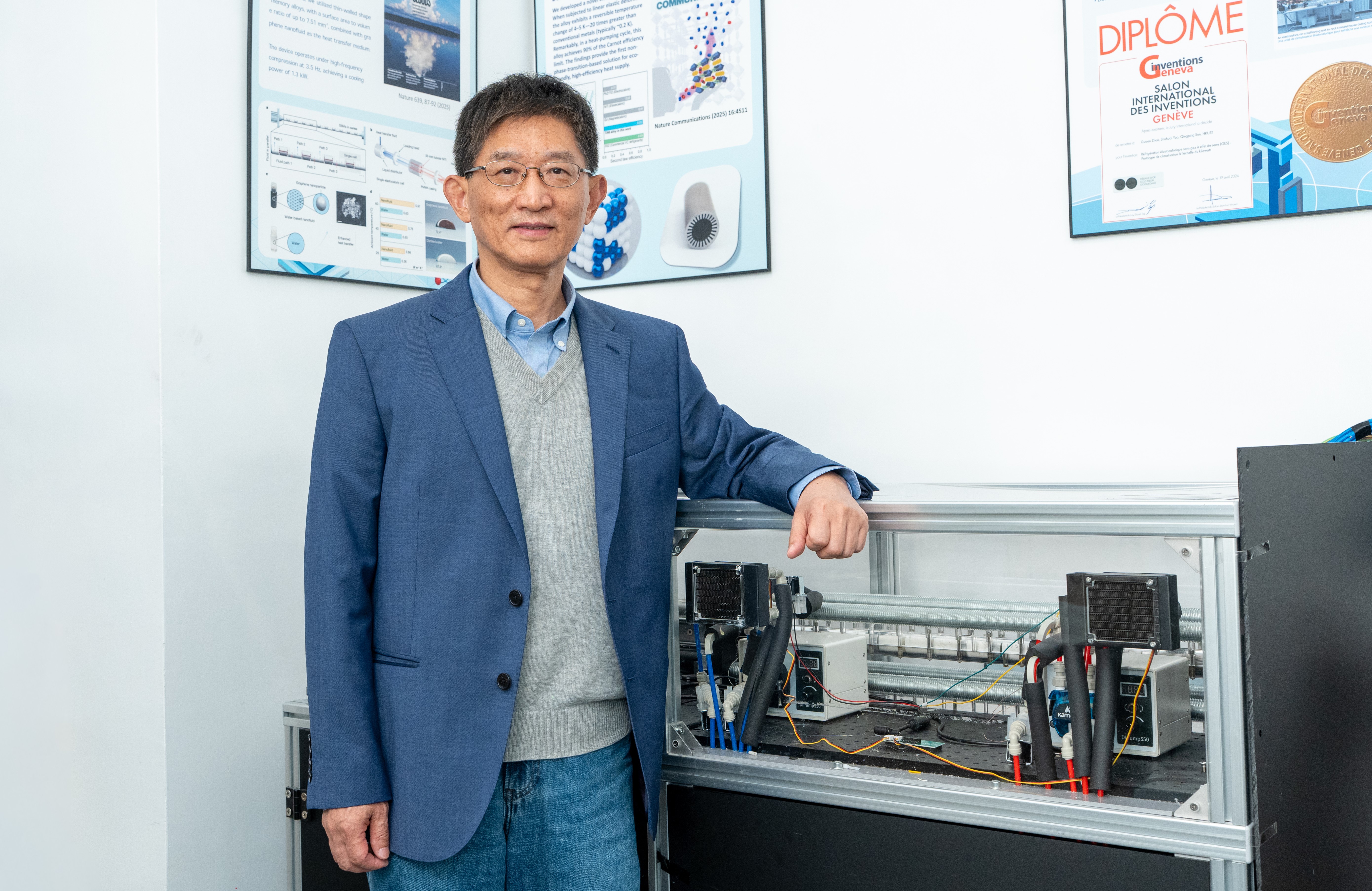 Prof. Sun is contributing an innovative experimental payload to validate next-generation thermal management technologies in the space environment