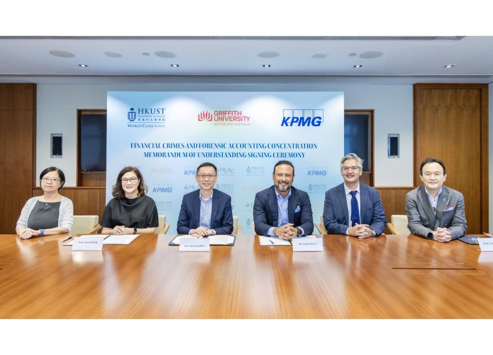 HKUST Leads Tripartite Alliance with KPMG and Griffith University to Launch Asia's First Master Program Concentration