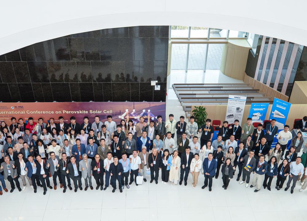 IC-PSC speakers, organizers, and participants explored the latest innovations in sustainable energy research.
